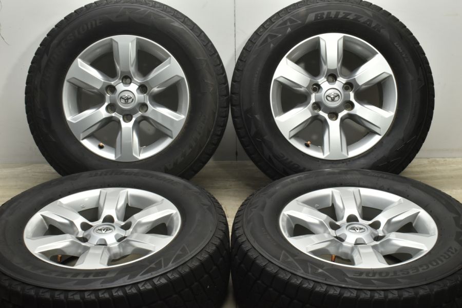 交換用に】トヨタ 150 ランドクルーザープラド 純正 17in 7.5J +25