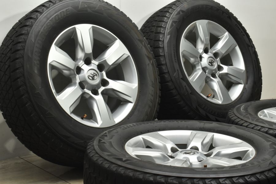 交換用に】トヨタ 150 ランドクルーザープラド 純正 17in 7.5J +25