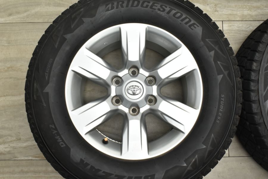 交換用に】トヨタ 150 ランドクルーザープラド 純正 17in 7.5J +25