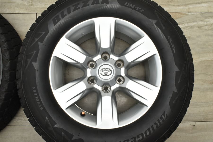 交換用に】トヨタ 150 ランドクルーザープラド 純正 17in 7.5J +25