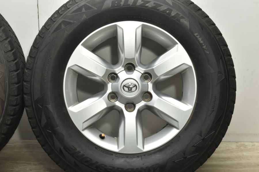 【トヨタ】ランドクルーザー　 プラド　150　中期　純正ホイール②　２本 ランドクルーザープラド純正ホイールタイヤセット