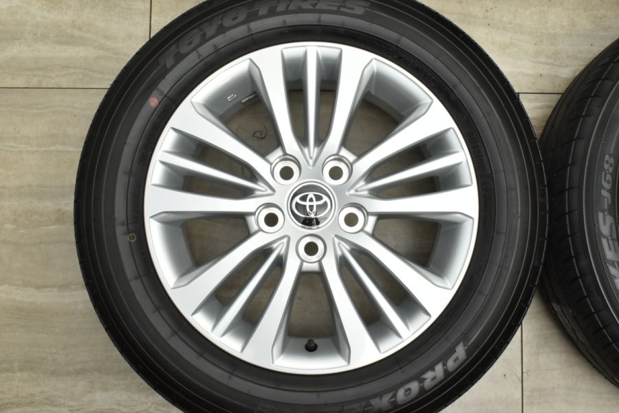 ようよう　ノア90系 16×6Jアルミホイール 新車外し 新車外し】トヨタ 90 ノア Z/G 純正 16in 6J +40 PCD114.3 ENKEI