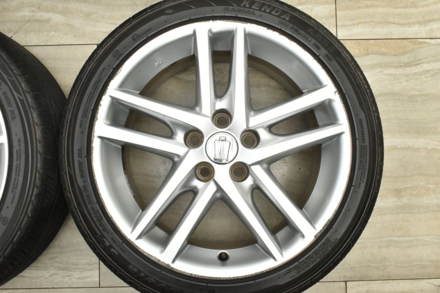 トヨタ純正 18インチ 8J +45 200系 クラウン 215/45R18 トヨタ純正 18