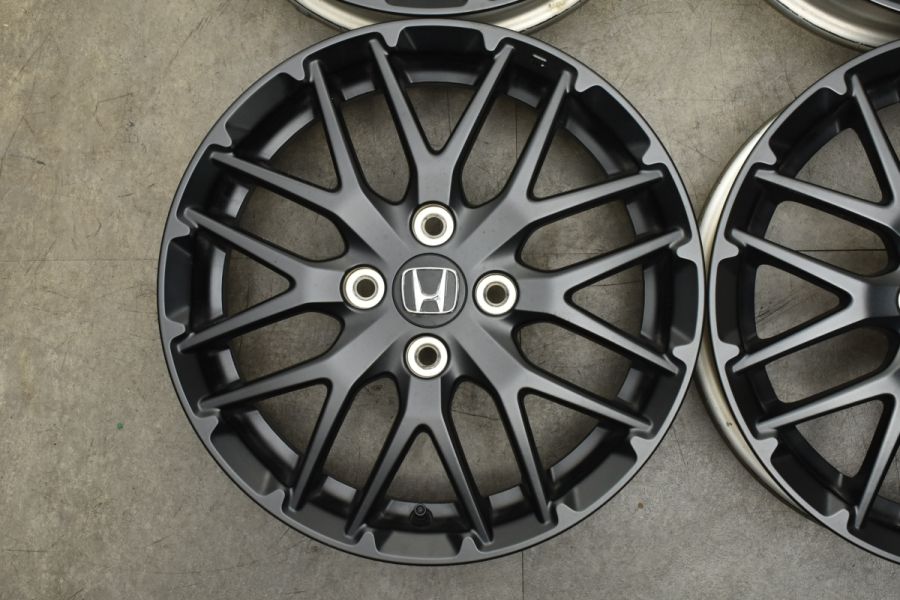 ホンダ純正 N-ONE RS 15インチ ホイール 4個セット 美品】ホンダ N-ONE RS 純正 15in 4.5J +45 PCD100 4本セット N-BOX N