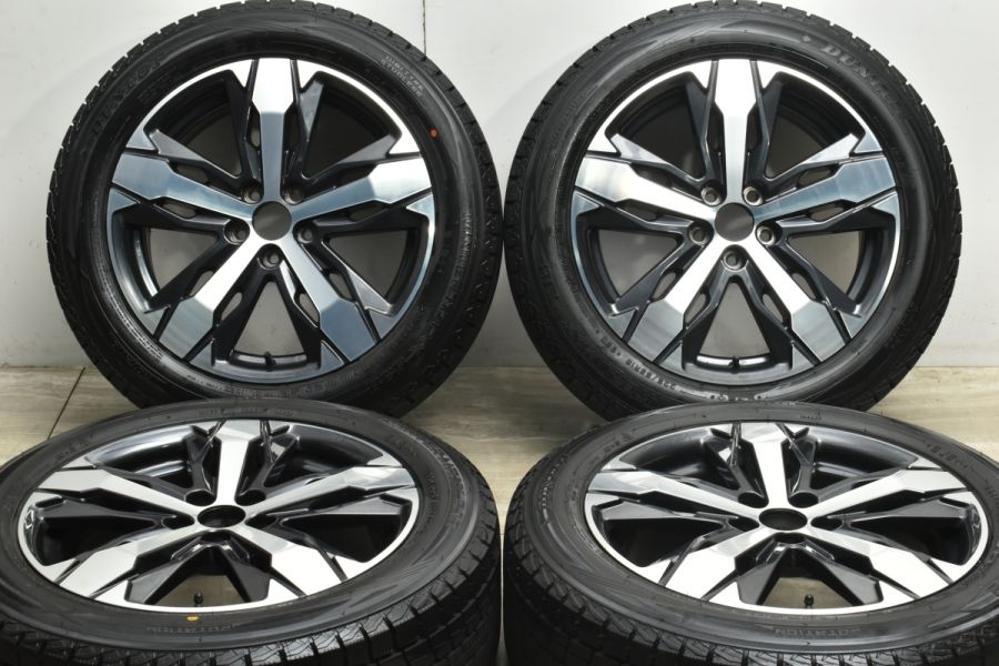 程度良好】プジョー 3008 5008 純正 18in 7.5J +49 PCD108 ダンロップ