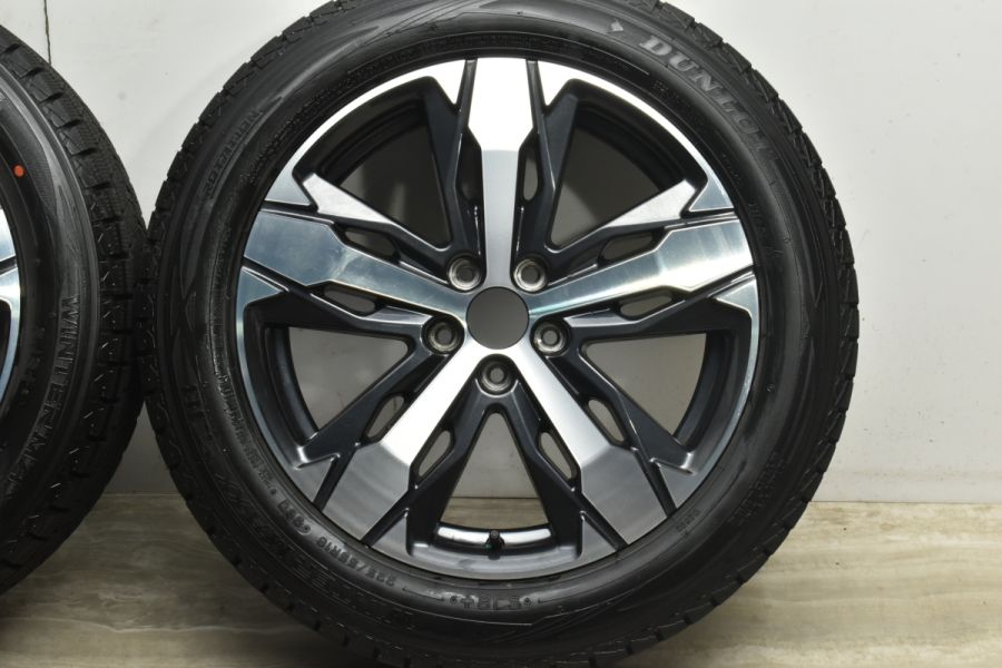 程度良好】プジョー 3008 5008 純正 18in 7.5J +49 PCD108 ダンロップ