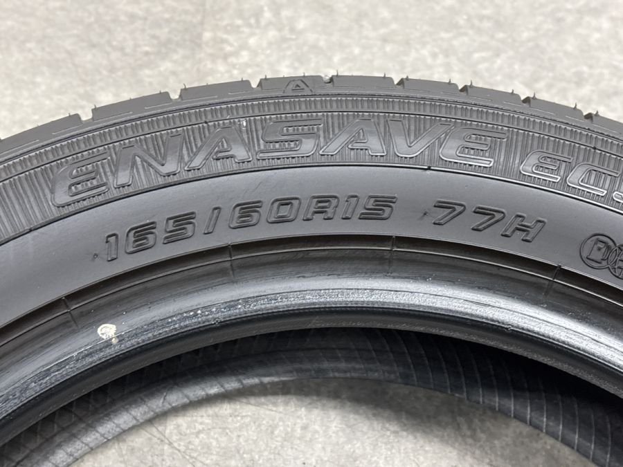 2026年製 新車外し】ダンロップ エナセーブEC300+ 165/60R15 4本セット