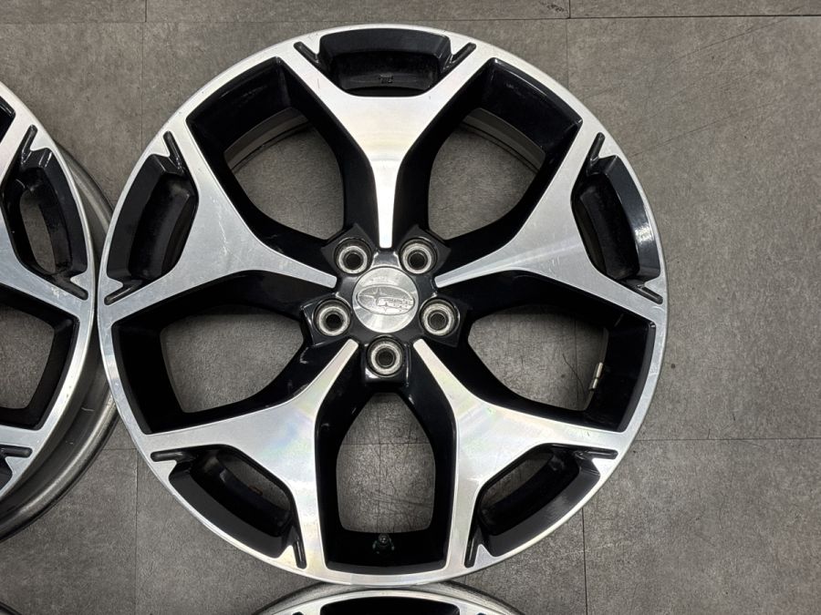 良好品】スバル SJ フォレスター 純正 18in 7J+48 PCD100 4本セット XV